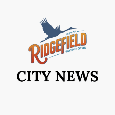 City of Ridgefield logo with 'City News.'